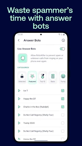 img/screenshots/1022831885-6.webp Robokiller - Spam Call Blocker screenshot 6