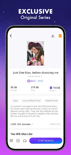 img/screenshots/1421091911-5.webp Dreame-Read Romance Stories screenshot 5