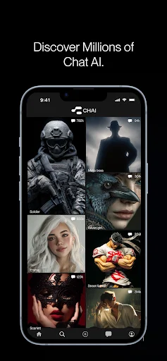 img/screenshots/1544750895-3.webp Chai: Chat AI Platform screenshot 3