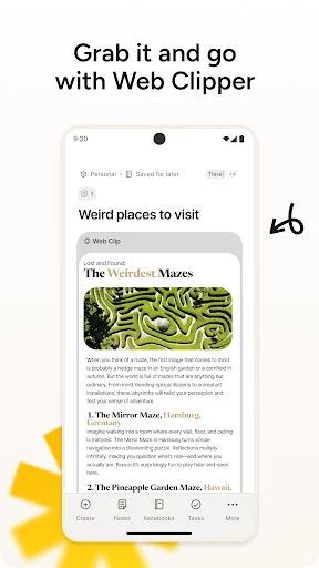 img/screenshots/281796108-7.webp Evernote - Note Organizer screenshot 7