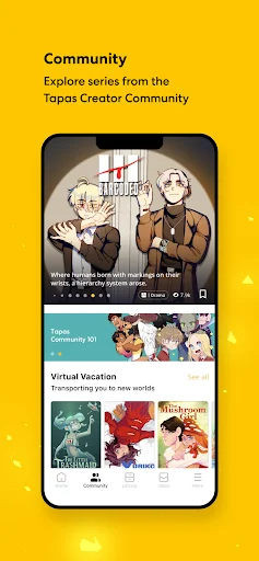 img/screenshots/578836126-5.webp Tapas – Comics and Novels screenshot 5