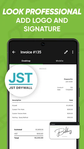 img/screenshots/592163563-6.webp Joist Invoices for Contractors screenshot 6