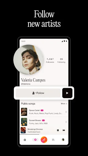 img/screenshots/6480136315-7.webp Suno - AI Music & Songs screenshot 7
